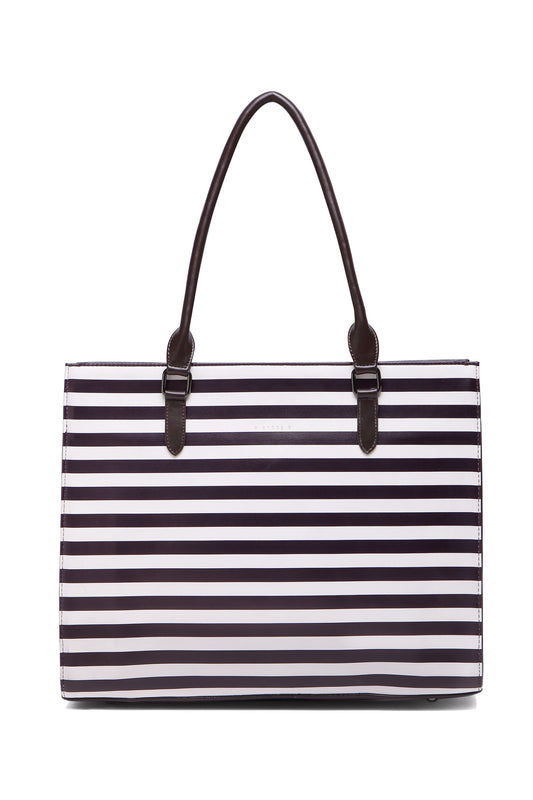 City Stripe Carryall 2136 - Black