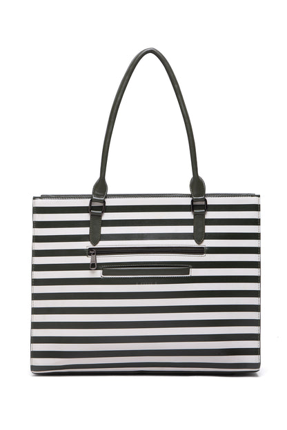 City Stripe Carryall 2136 - Green